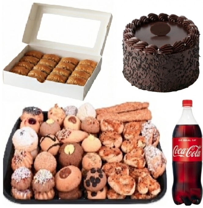 4-6 Kişilik Yaş Pasta Menüsü - Pasta Yemenin En Keyiflisi