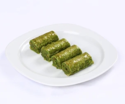 750 Gr Fıstık Sarma Tatlısı - Yoğun Yeşil Renk