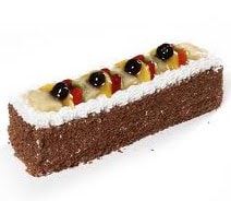 Geleneksel Tariflerle 4-6 Kişilik Karışık Meyveli Baton Yaş Pasta